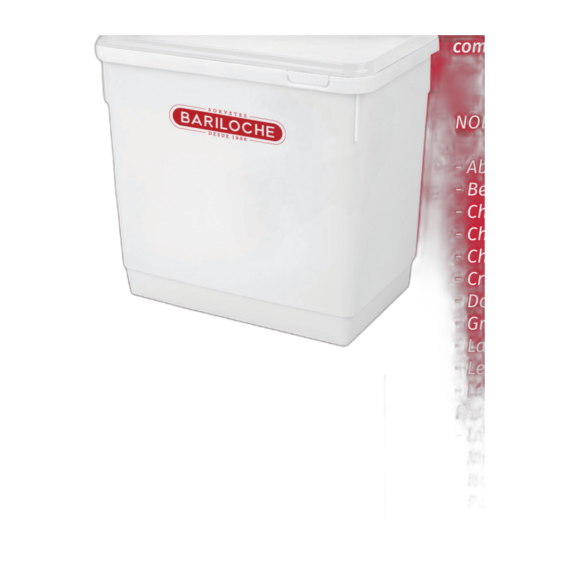 Balde Food Service 7L Linha Nobre (Sabores Especiais)
