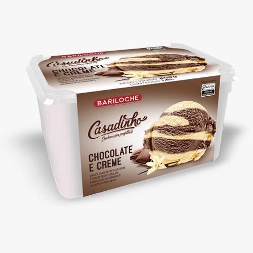 Sorvete Casadinho Chocolate e Creme 1,6L