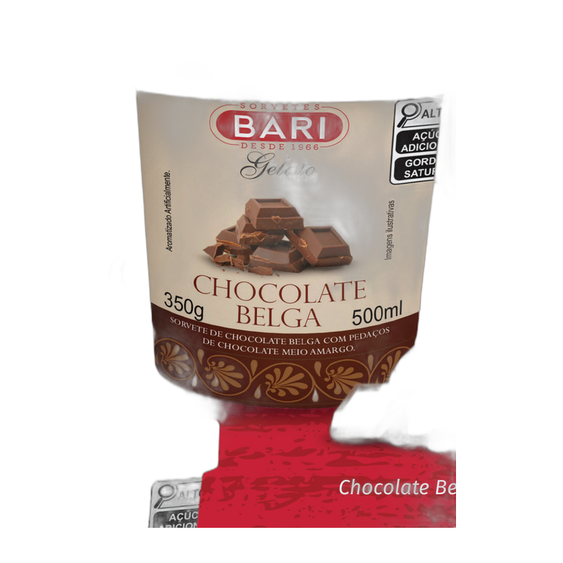 Gelato Italiano Chocolate Belga 500ml (350g)