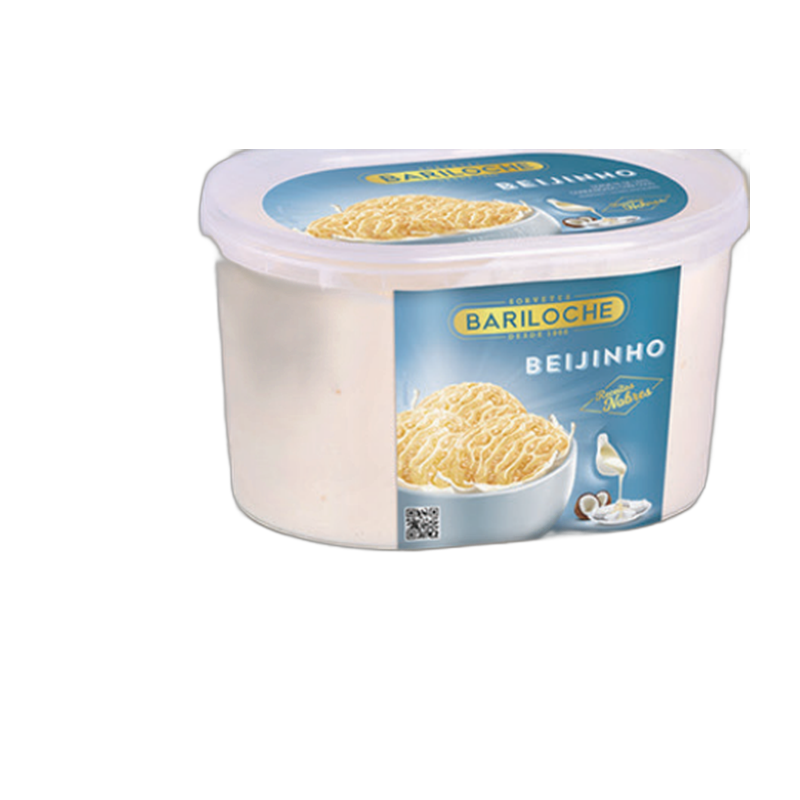 Sorvete Nobre Beijinho Bariloche 1,5L