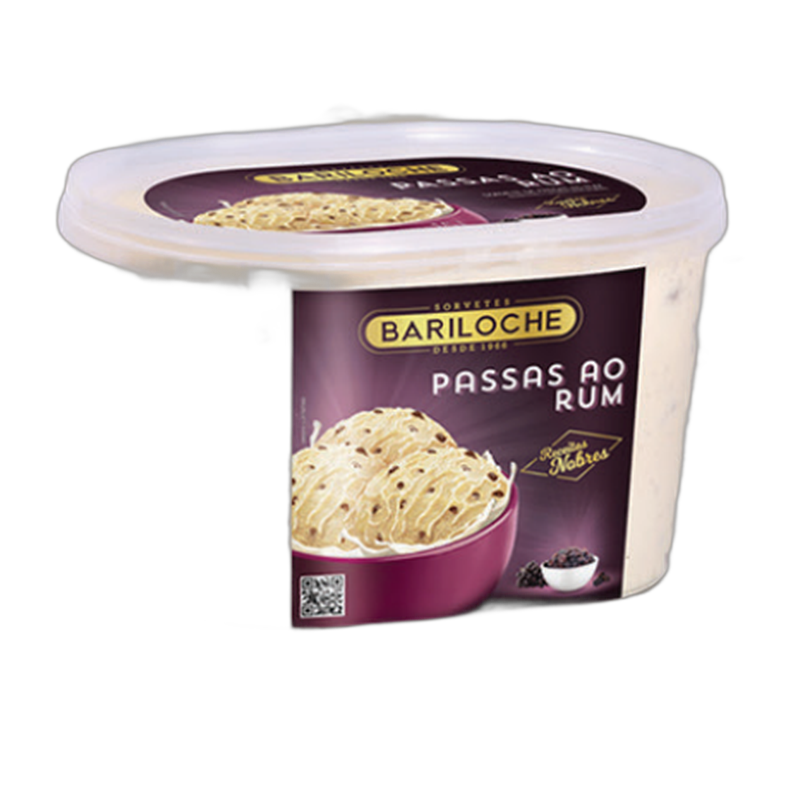 Sorvete Nobre Passas ao Rum 1,5L