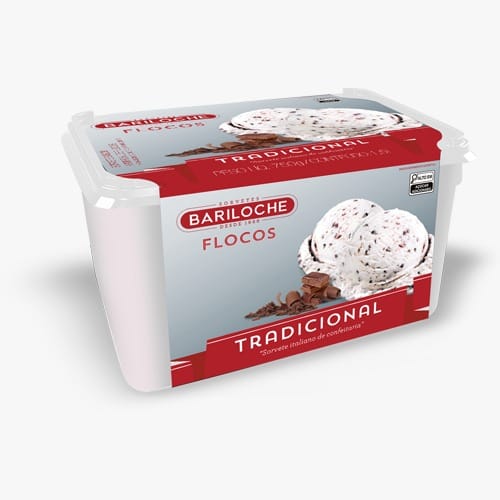 Sorvete Tradicional Flocos 1,5L