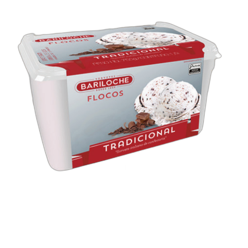 Sorvete Tradicional Flocos 1,5L