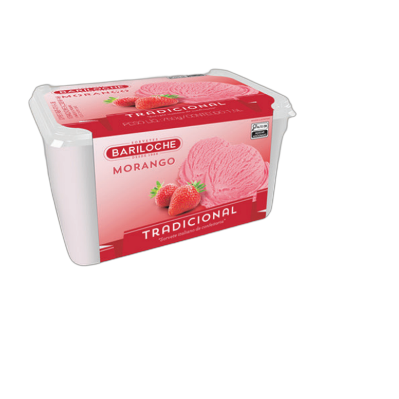 Sorvete Tradicional Morango 1,5L