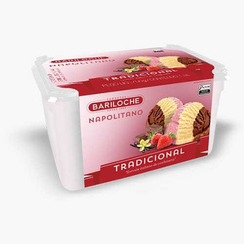 Sorvete Tradicional Napolitano 1,5L